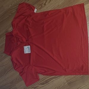 New Izod golf swing flex polo size L